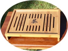 Bamboo tea tray C